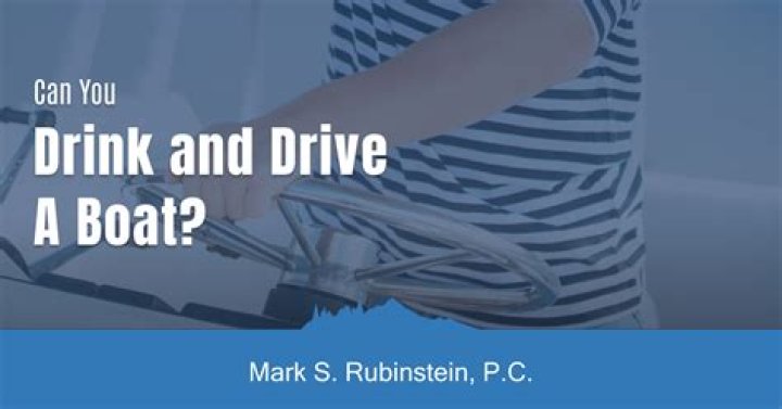 Can you drink and drive a boat in NC?