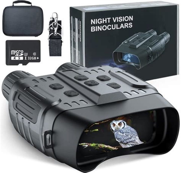 Can you see owls with night vision binoculars?