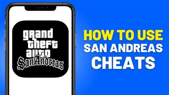 Can you use cheats on GTA San Andreas Android?