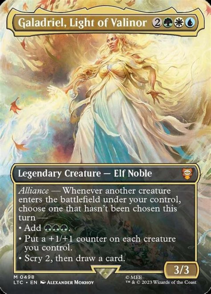 Does Galadriel speak Quenya?