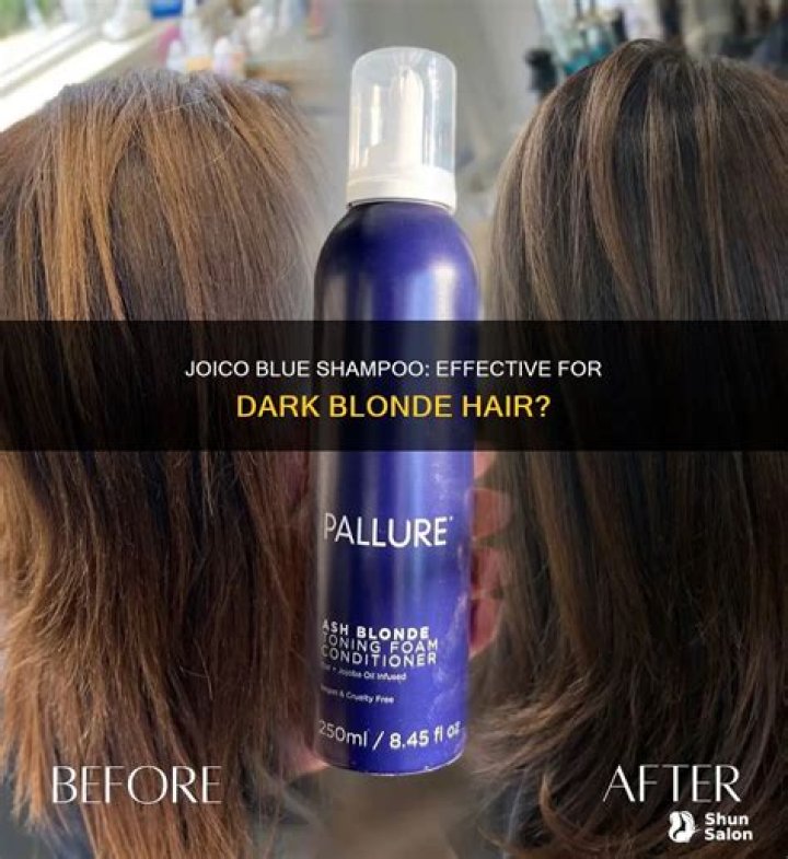 Does joico Blue shampoo work?