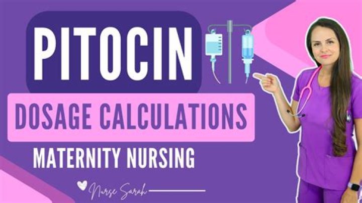 Does Pitocin cause hypotension?