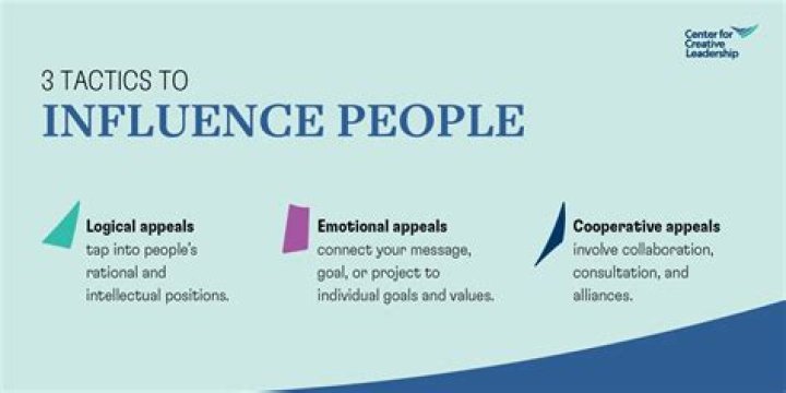 How can people influence their psychologically?