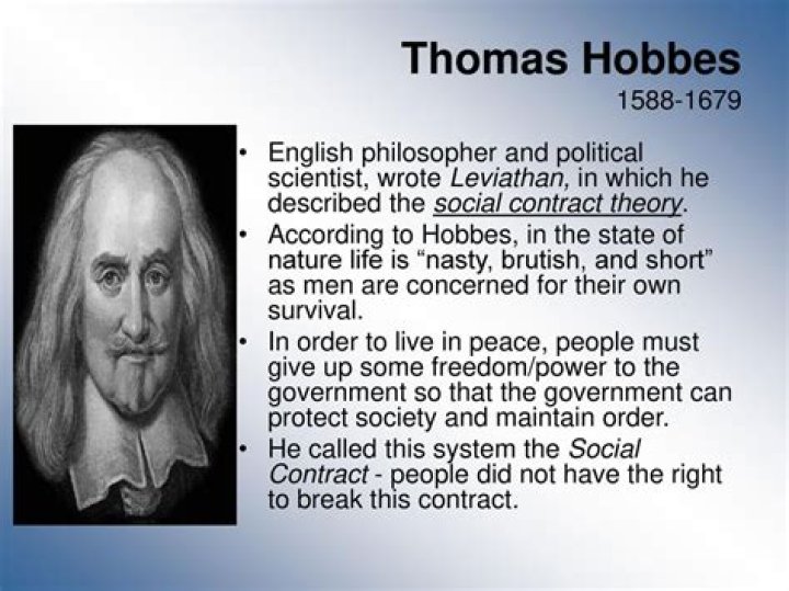 How did Hobbes impact the American government?