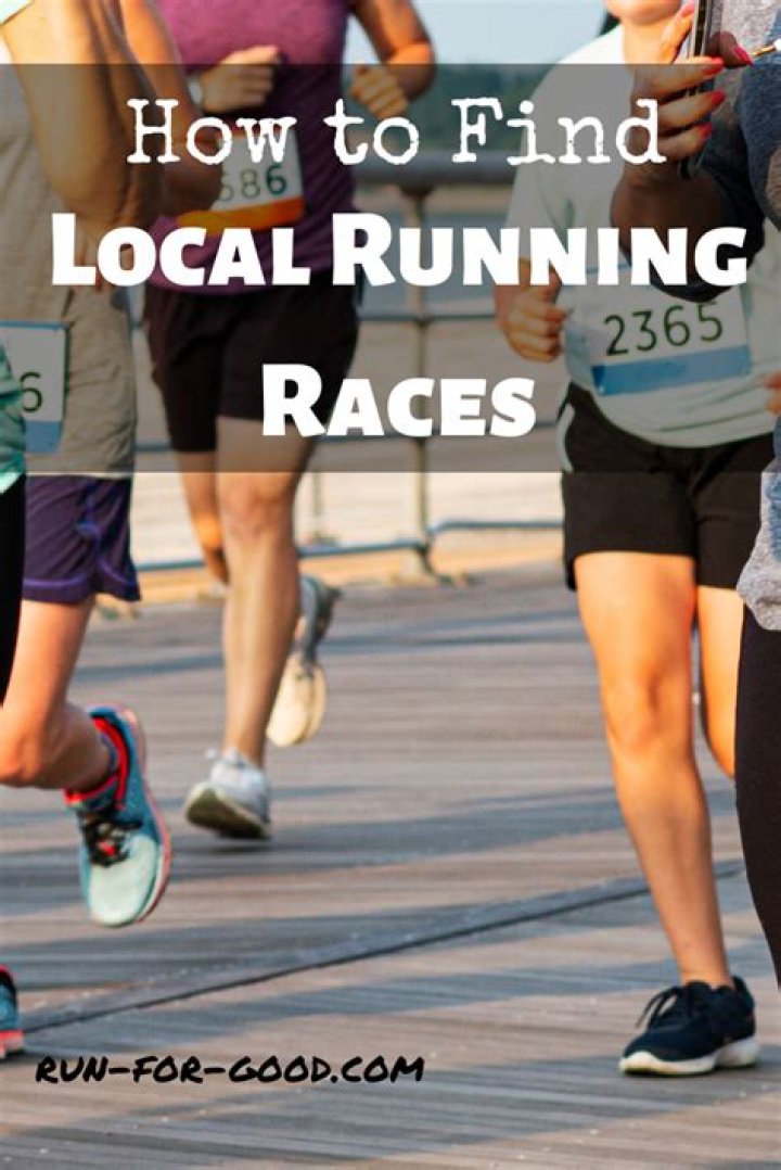 How do I find local running races?