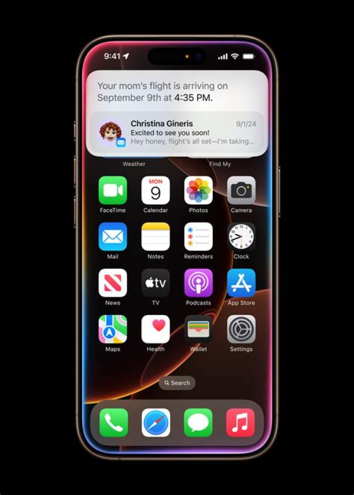 How do I find the URL of an app on my iPhone?