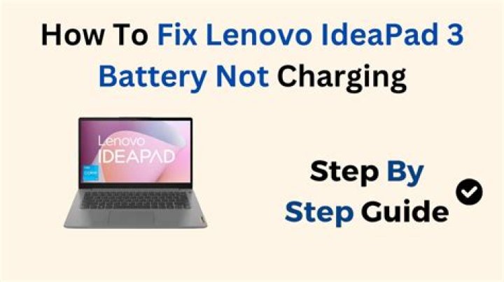 How do I fix my Lenovo battery not detected?