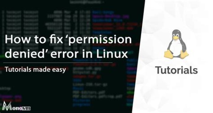 How do I fix Permission denied in Ubuntu?