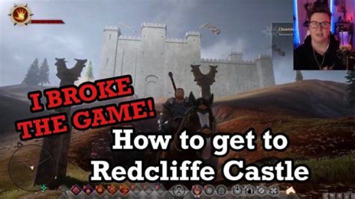 How do I get into Redcliffe castle?