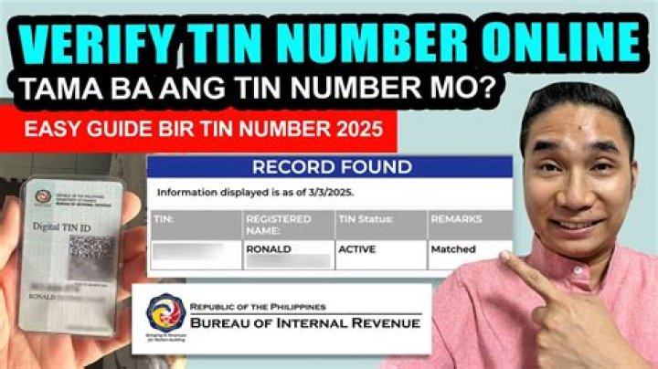 How do I know my tin number Tanzania?