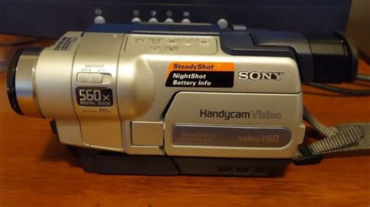 How do I turn on my Sony Handycam Vision?