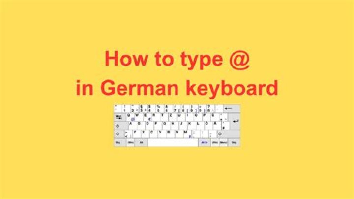 How do I type German letters in Windows 10?