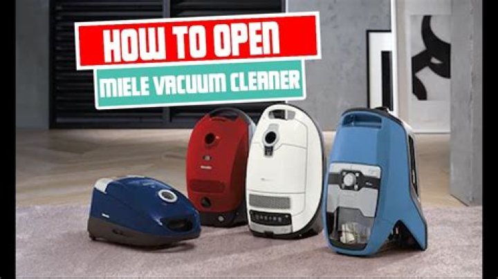 How do you disassemble a Miele vacuum?