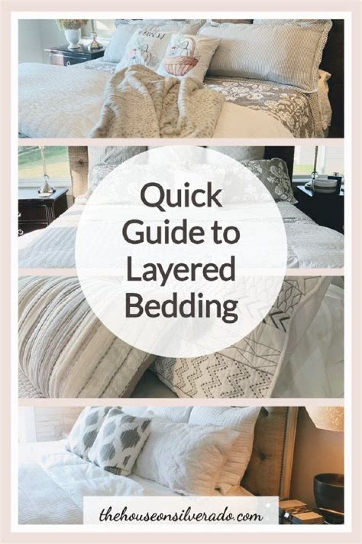 How do you do proper bedding?