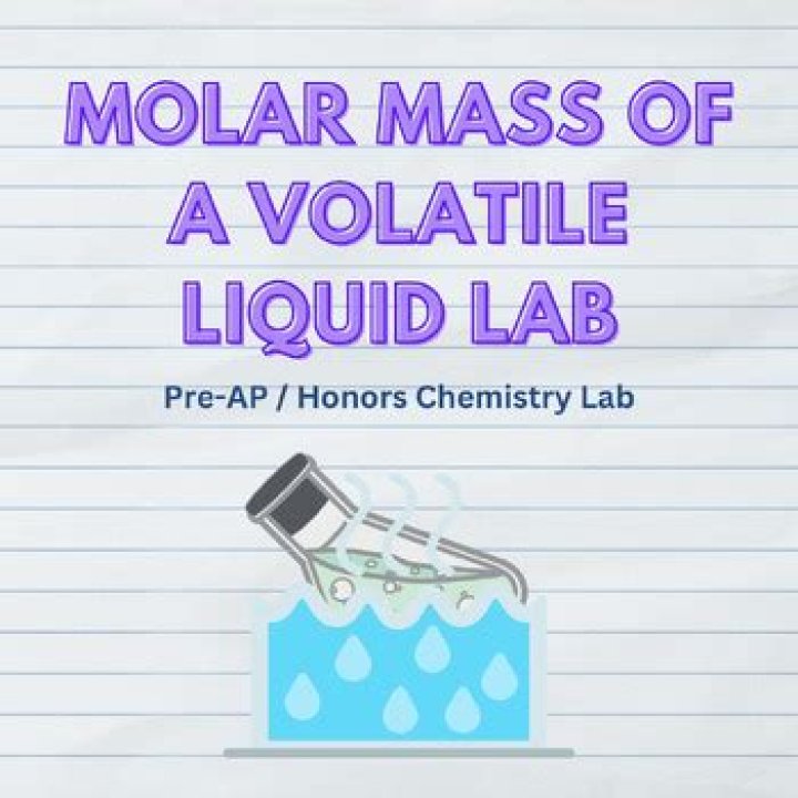 How do you find the molar mass of a volatile liquid lab?