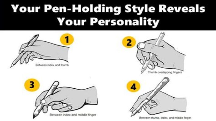 How do you hold a pen with arthritis?