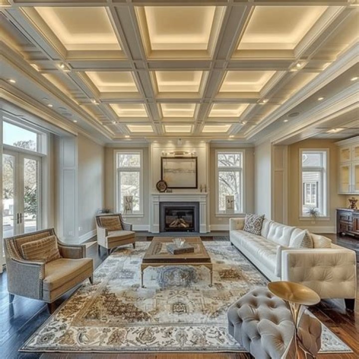 How do you modernize a tray ceiling?