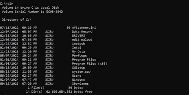 How do you put a space in a directory in command prompt?