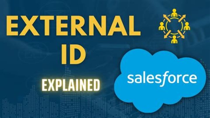 How do you set a field as an external ID in Salesforce?