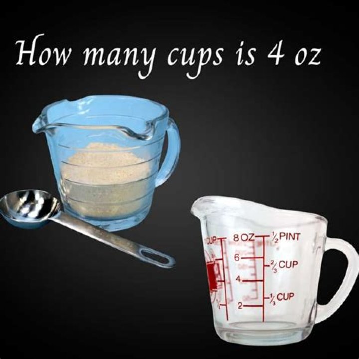 How many cups is 128 oz of milk?