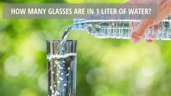 How many glasses is 24 ounces of water?