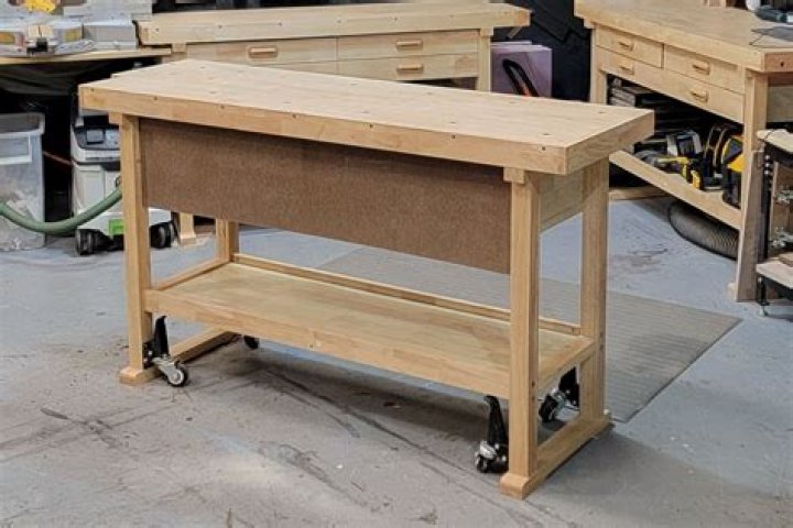 How thick should a plywood workbench top be?