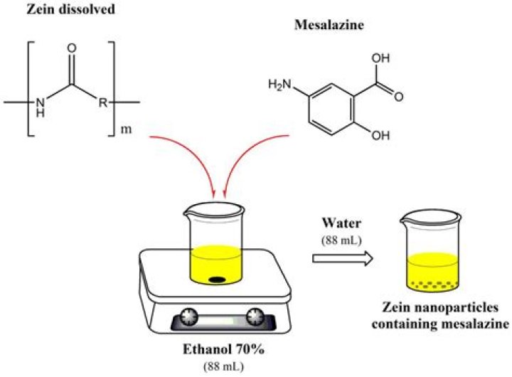 Is mesalamine soluble in water?