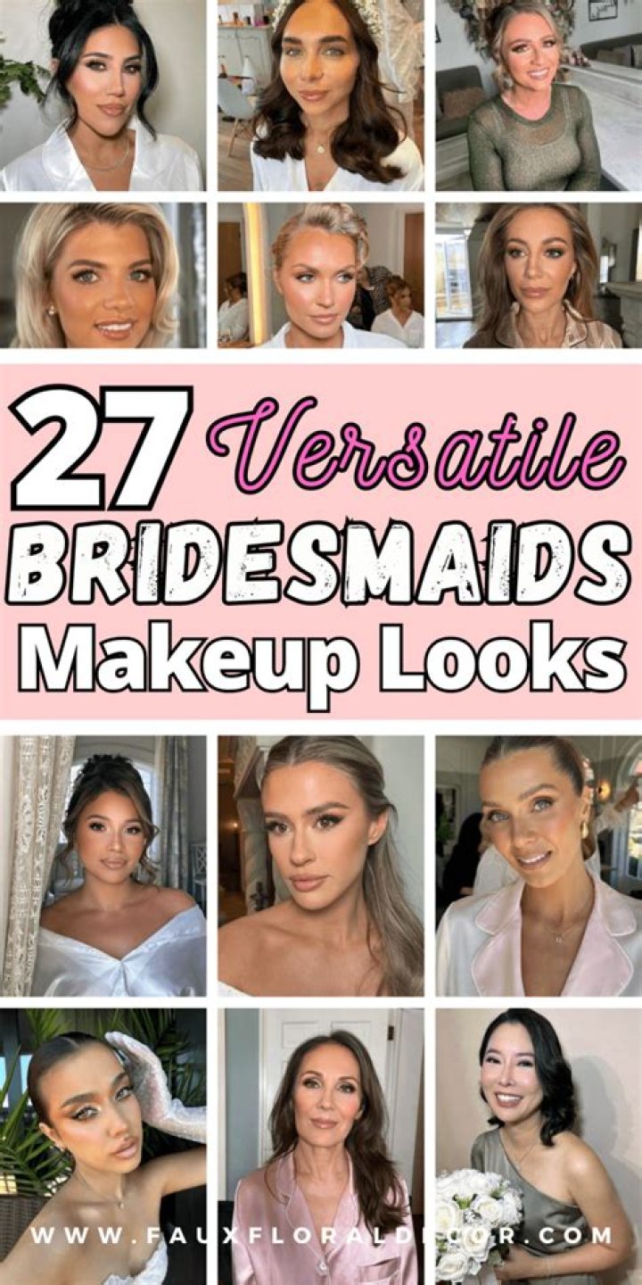 Should I do my own makeup as a bridesmaid?