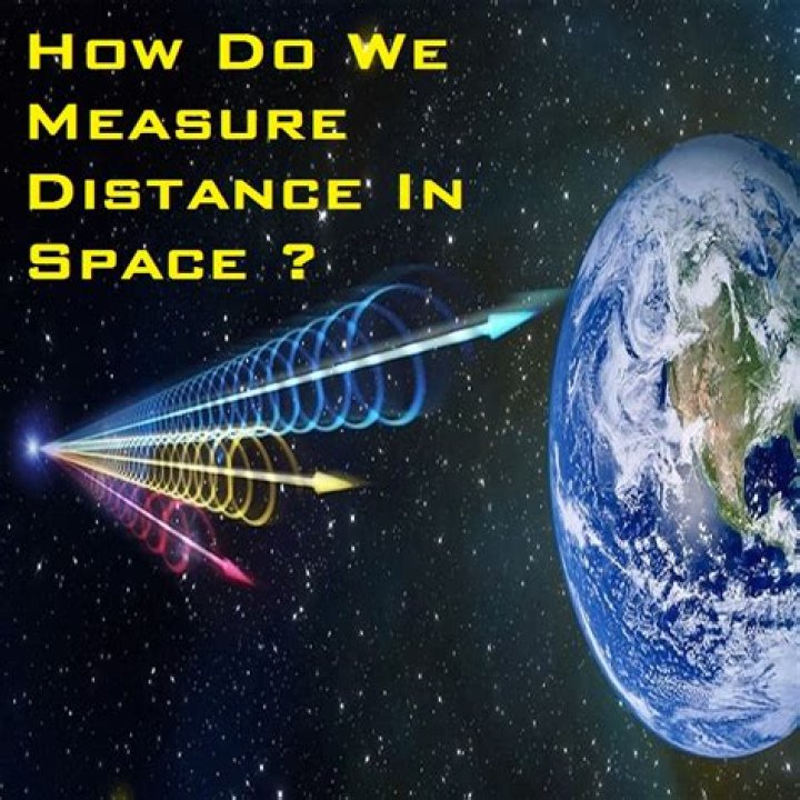 What are the three ways to measure distance in space?