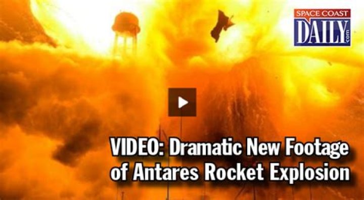 What caused Antares explosion?