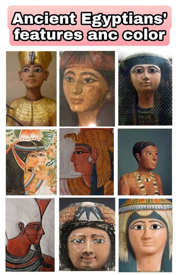 What did Egyptians use to color?