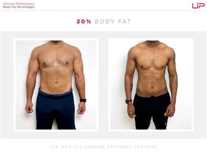 What does a 20% body fat person look like?