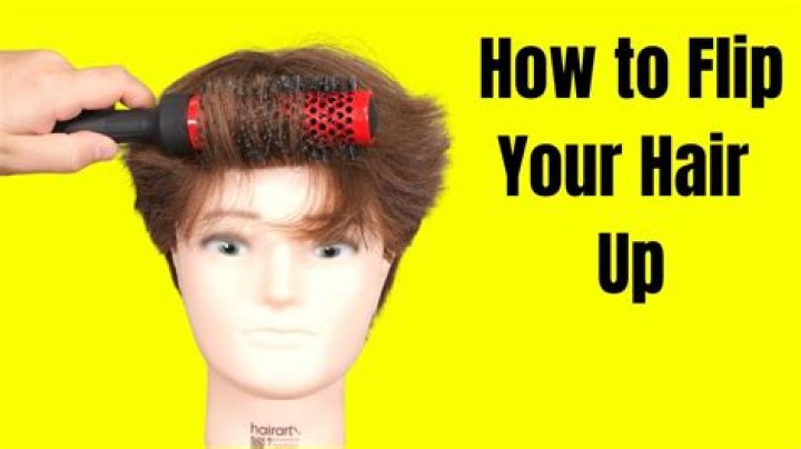 What does it mean when you flip your hair?