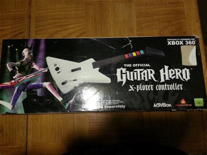 What guitars work with Guitar Hero 3 Xbox 360?