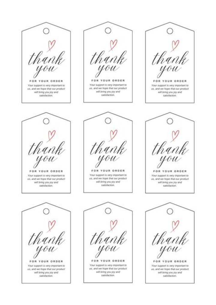 What is a gift tag?