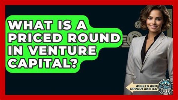 What is a priced round in venture capital?