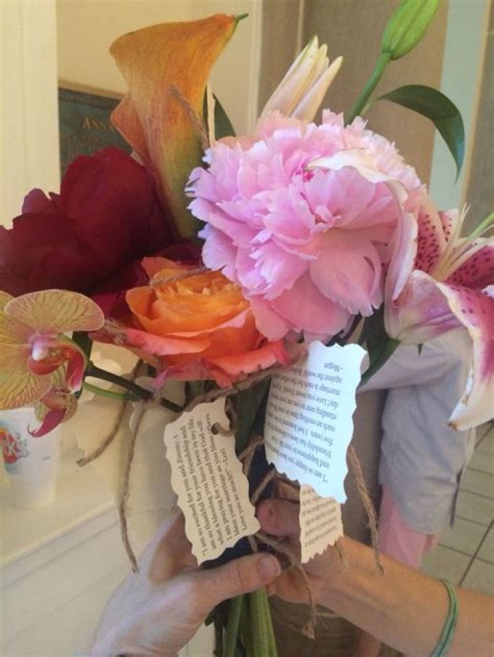 What is a rehearsal bouquet?