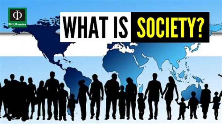 What is a society in one sentence?
