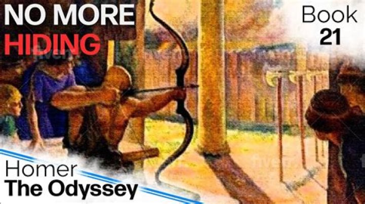 What is a summary of Book 21 The Odyssey?