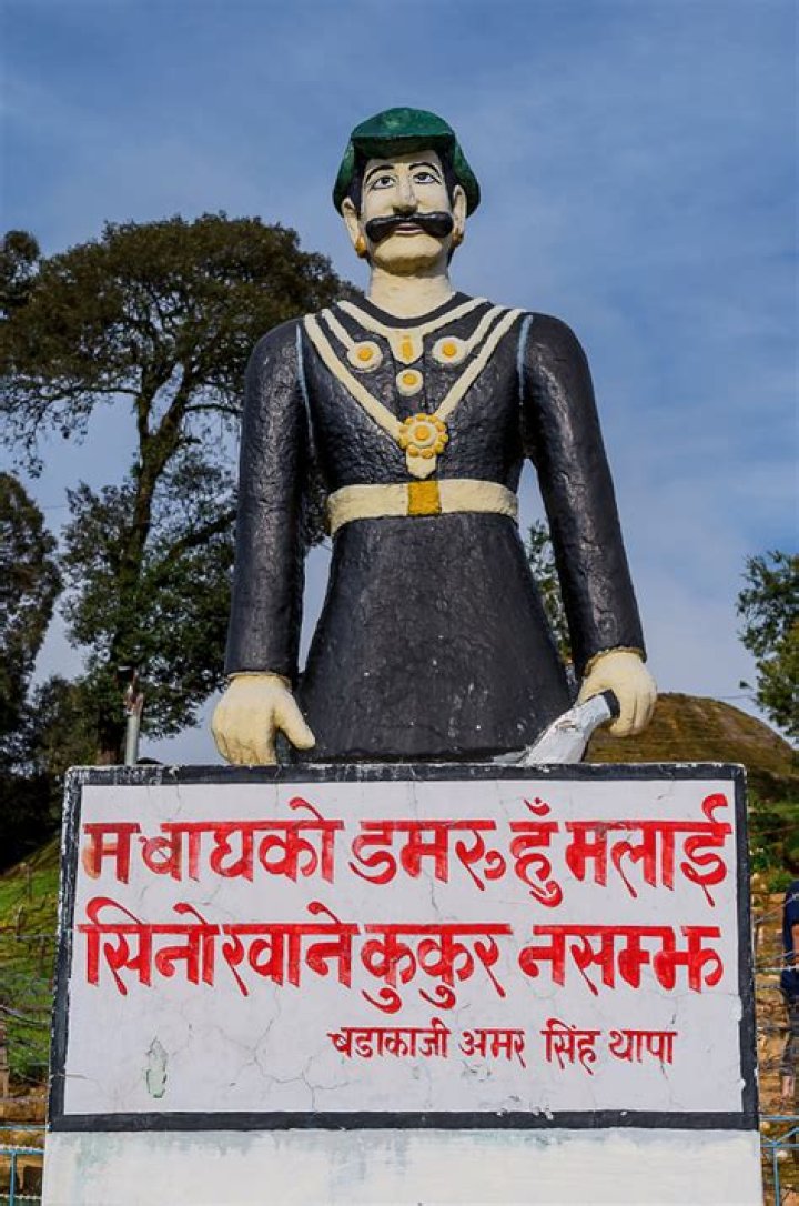 What is Amar Singh Thapa famous for?