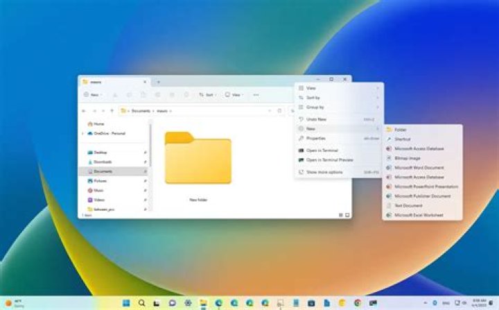 What is an expanding folder?