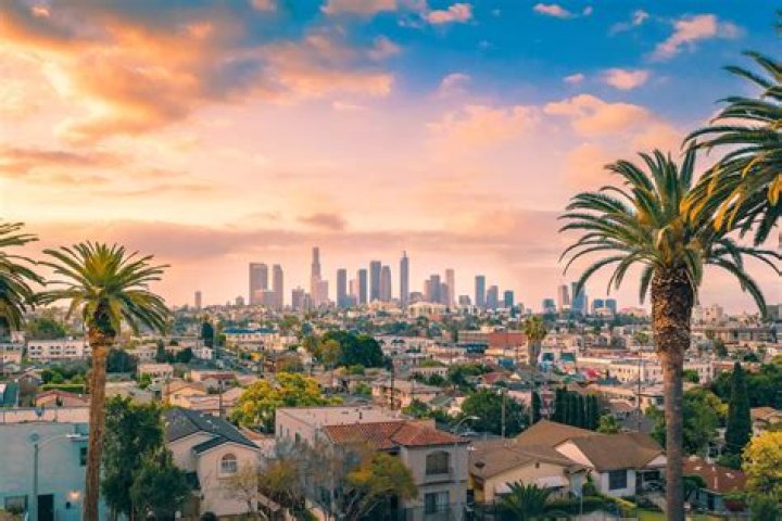What is downtown Los Angeles known for?