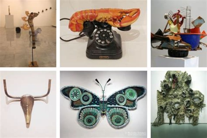 What is found object artwork?
