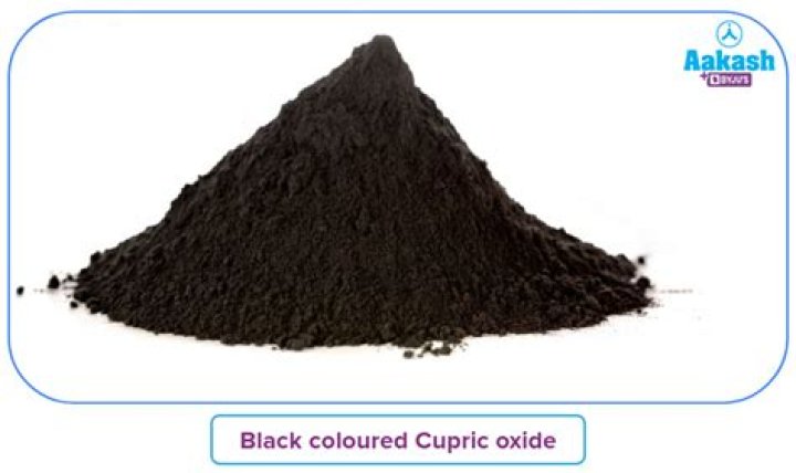 What is meant by cupric oxide?