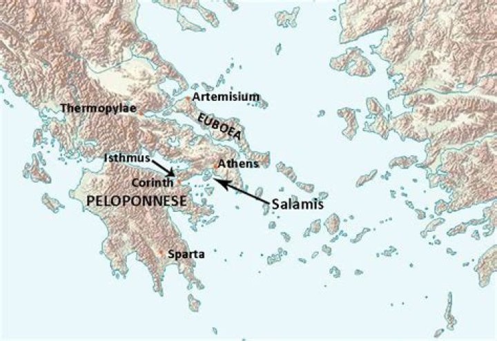 What is Salamis in ancient Greece?