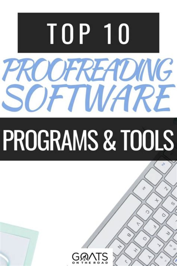 What is the best proofreading software?