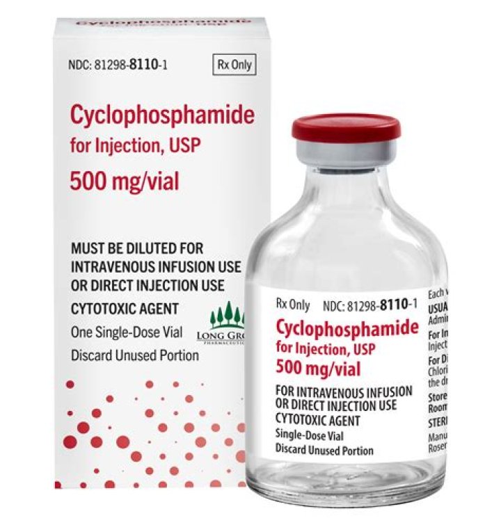 What is the drug cyclophosphamide used for?