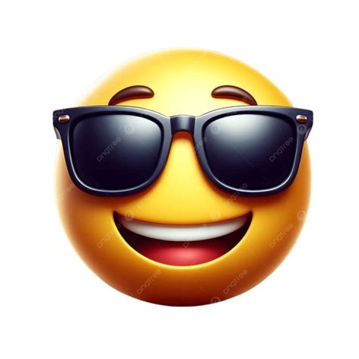 What is the face with sunglasses emoji?