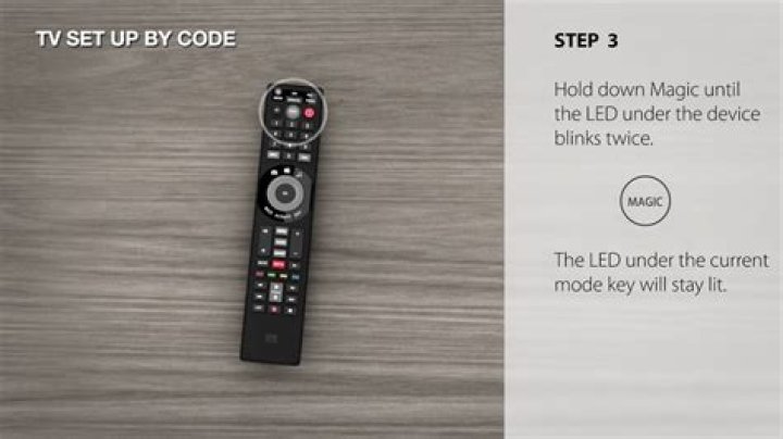 What is the magic button on one for all remote?