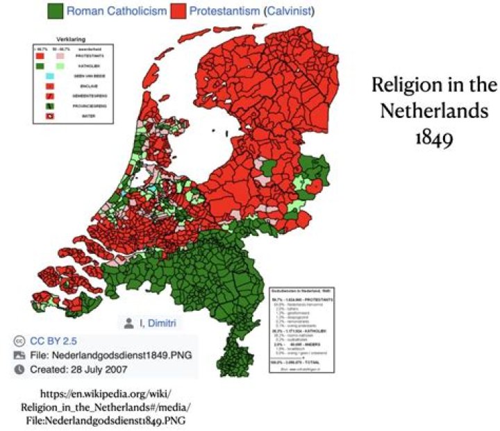 What is the main religion in the Netherlands?